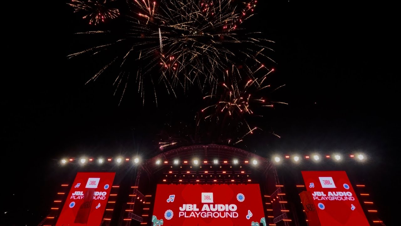 JBL Audio Playground Ben&Ben Closing Segment | Platinum Fireworks