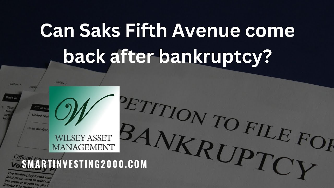 Can Saks Fifth Avenue come back after bankruptcy?
