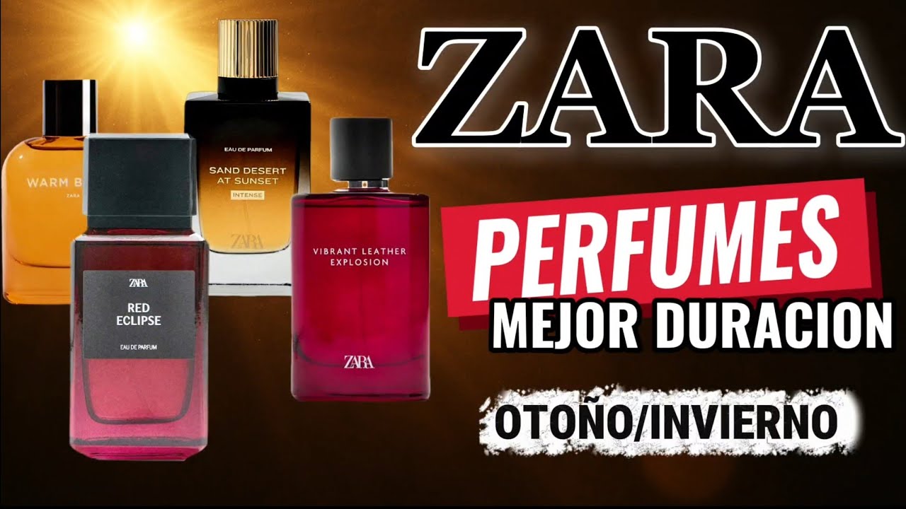¡ZARA PERFUMES OTOÑO/INVIERNO Hombre con MEJOR DURACIÓN!
