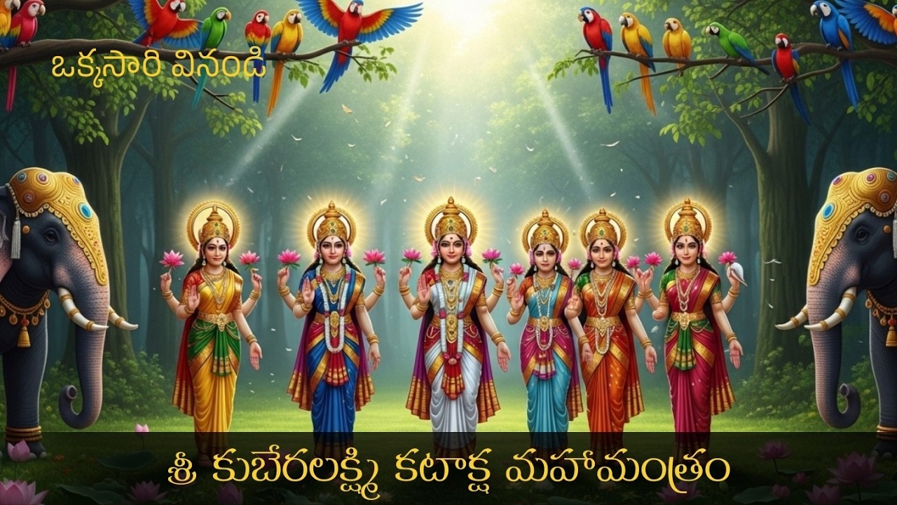 “Kubera Ashta Lakshmi Mantra | Attract Wealth, Fortune & Prosperity | 108 Times Powerful Chant”