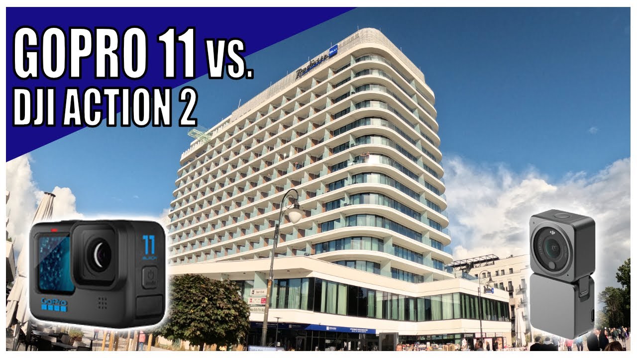 GoPro Hero 11 vs DJI Action 2 • 5k vs 4k • Side-by-Side Comparison • Audio, Stabilization, Lowlight