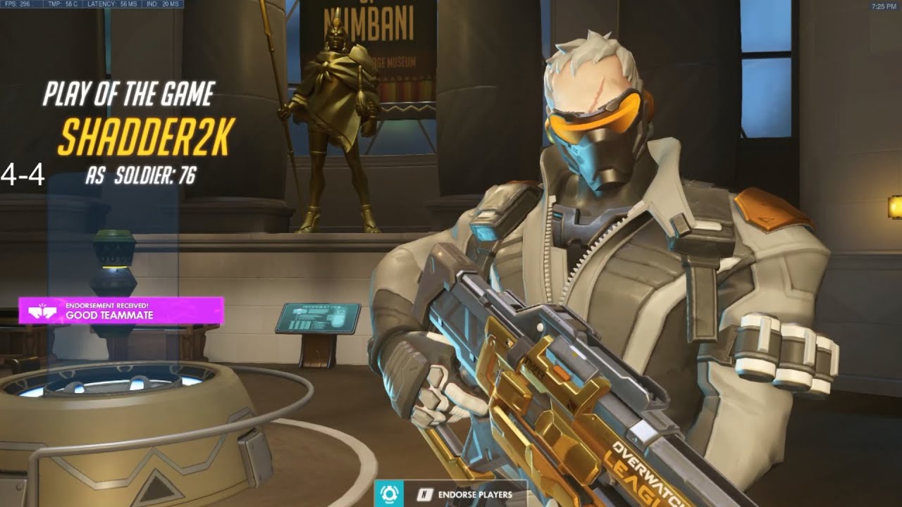 Overwatch Shadder2k Top Ranked Sick Gameplay As Soldier & Mccree -49 Elims-