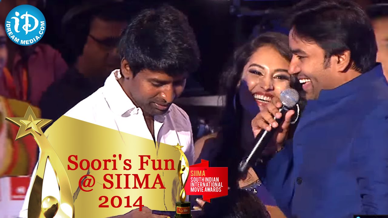Soori Makes Funny Comments On Shiva || Tamil SIIMA 2014