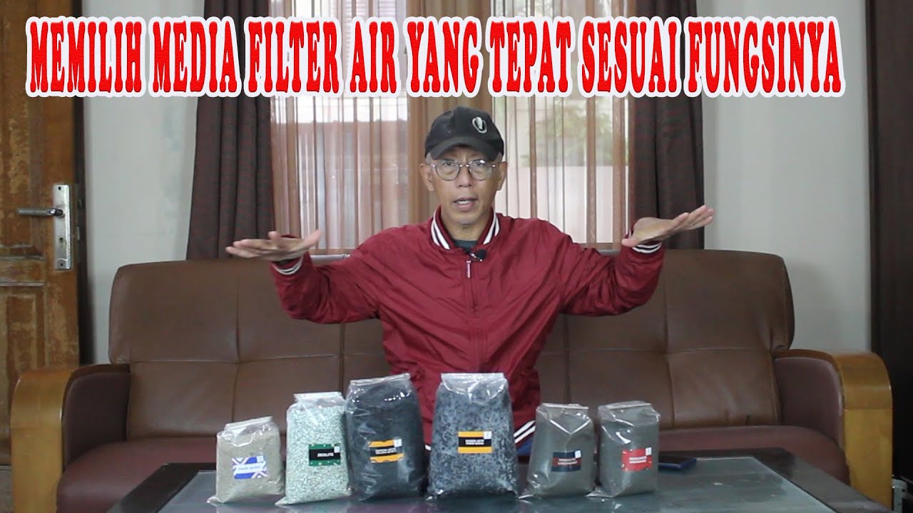 Cara memilih media filter air yang tepat sesuai fungsinya