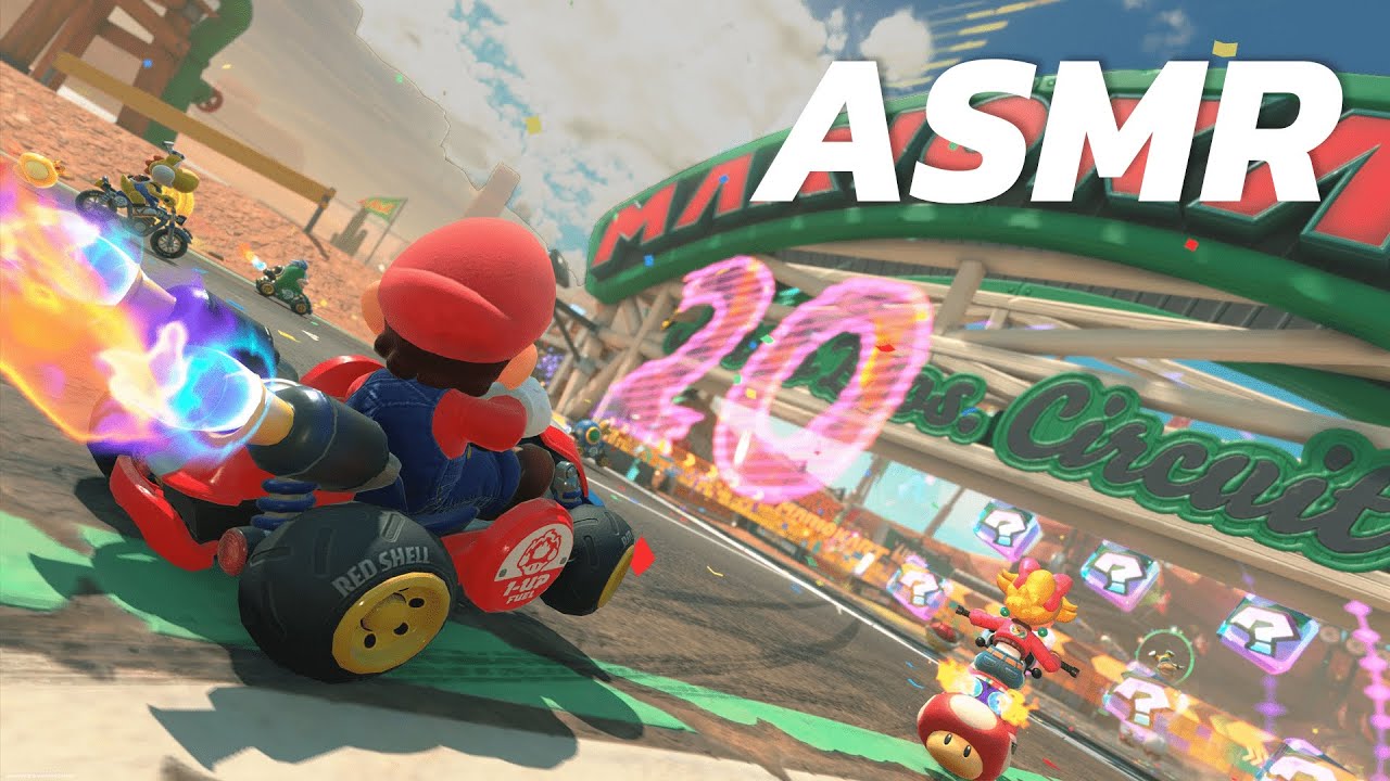 ASMR - Survie Mario Kart World pour Dormir !