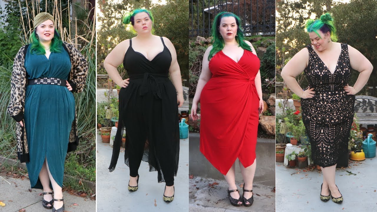 Plus-Size Fashion Try On Haul Holiday Party Lookbook