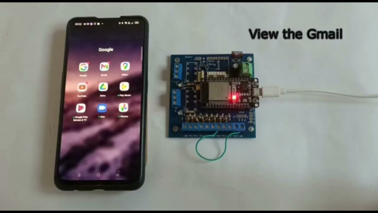 ESP32  email alert