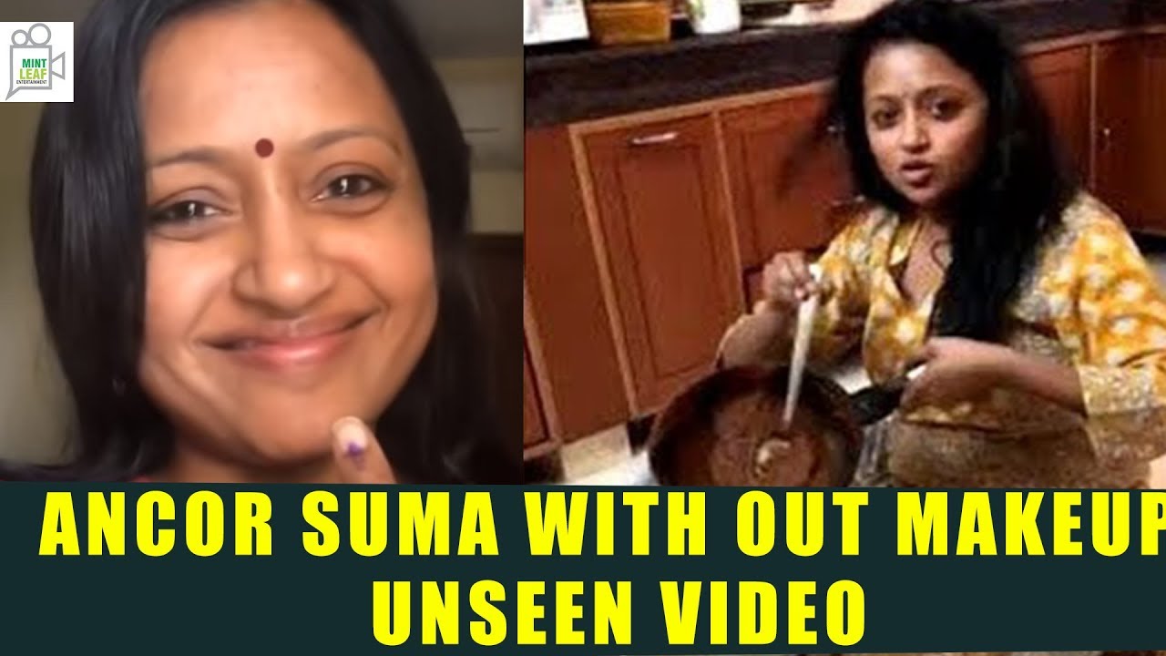 Anchor Suma With Out MakeUp Unseen Video ||Latest Updates ||Mintleaf Entertainment