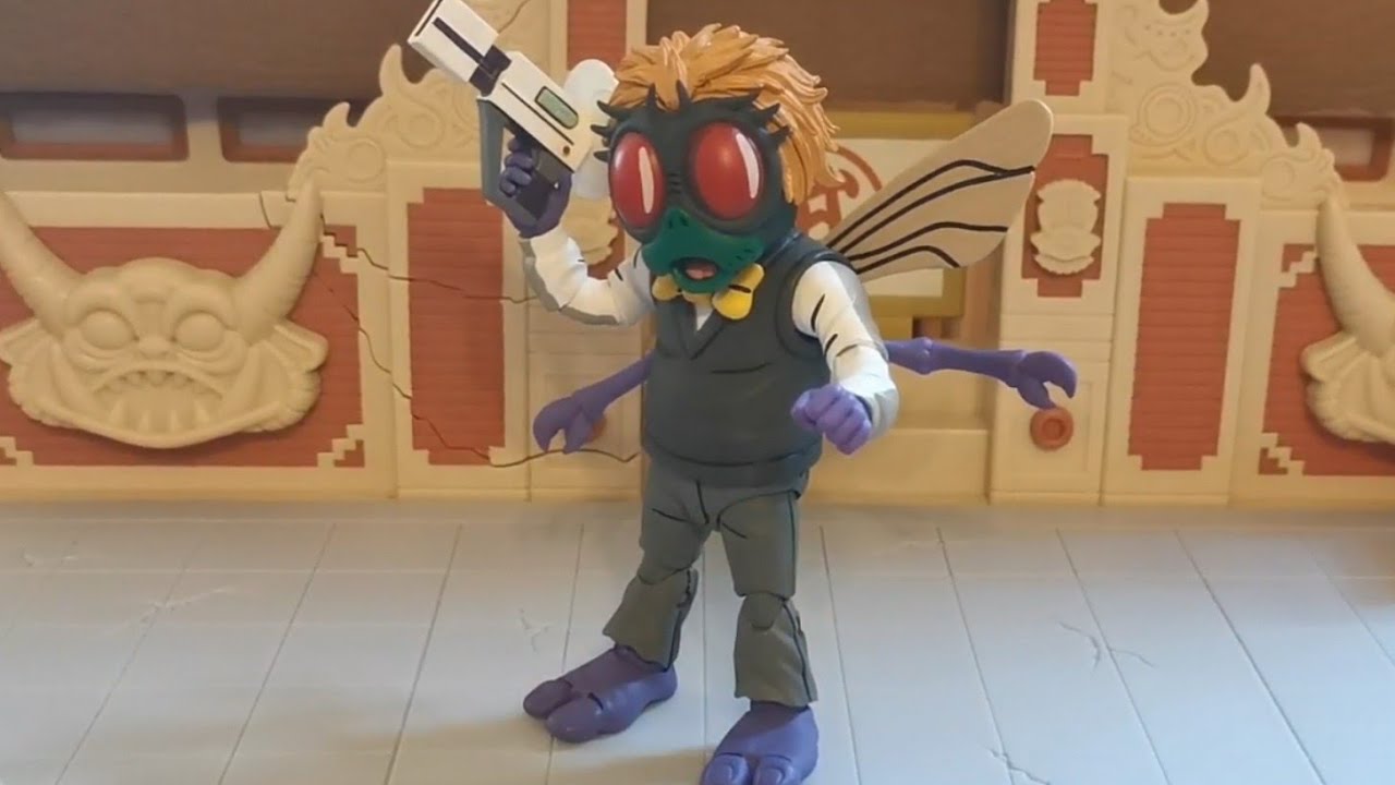 Baxter Stockman The Fly - Neca TMNT, Unboxing and Review Teenage Mutant Ninja Turtles Figures