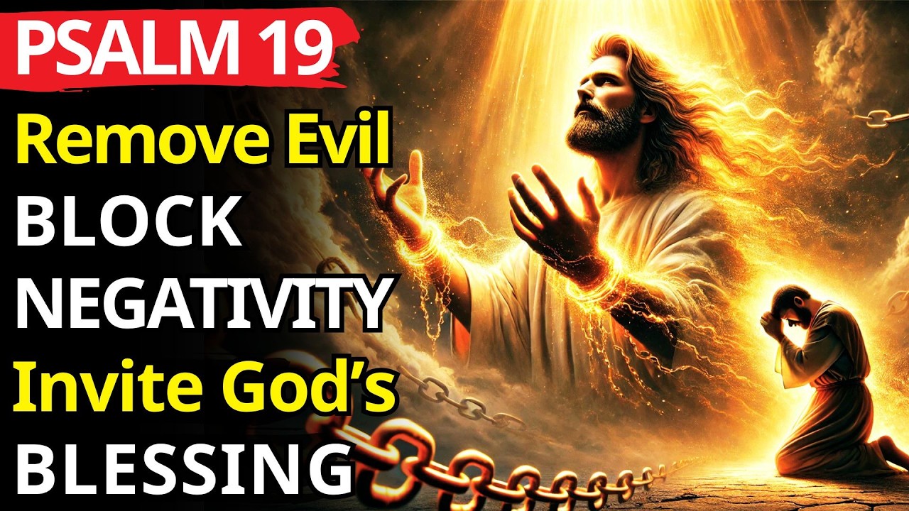 🔥 Psalm 19: Powerful Prayer To Remove Enemies, Block Negativity & Attract Blessings