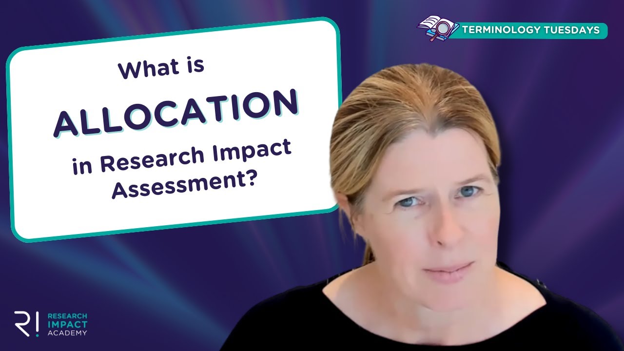 What is Allocation in Research Impact Assessment?