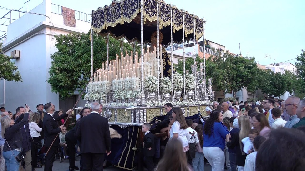 Semana Santa de Morón 2025. Ntra. Sra. de los Angeles