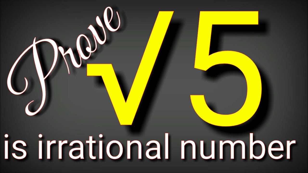 Prove √5 is irrational. Class 10 Maths NCERT | Kunal Kishor | GyanAbhiyan