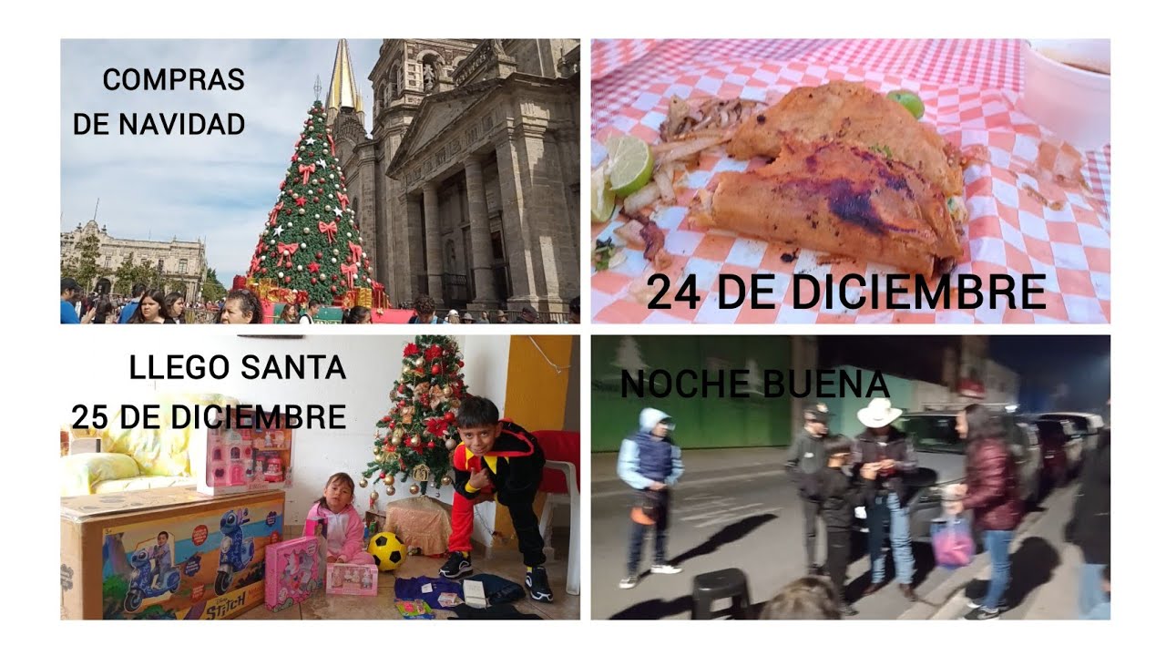 Compras navideñas 🛍nuestra noche🎄🎆🎇🎋 buena +llego santa 🎁🎄