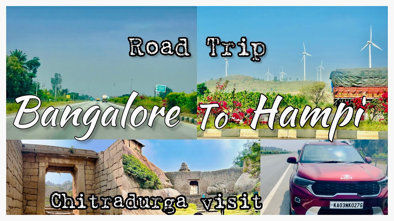 Bangalore to Hampi Road Trip|chitradurga|Tungabhadra Dam Backwaters |Hampi Trip