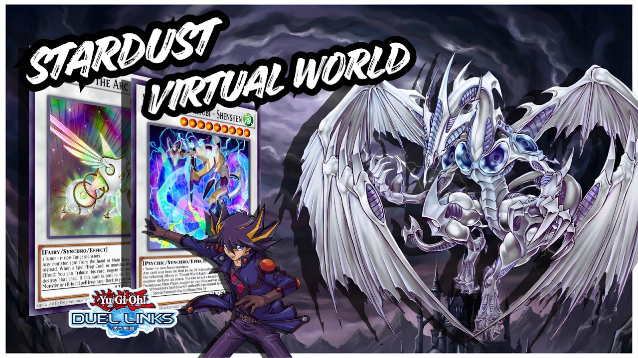 STARDUST VIRTUAL WORLD HERALD DECK DUEL LINKS | RANKED GAMEPLAY & COMBOS