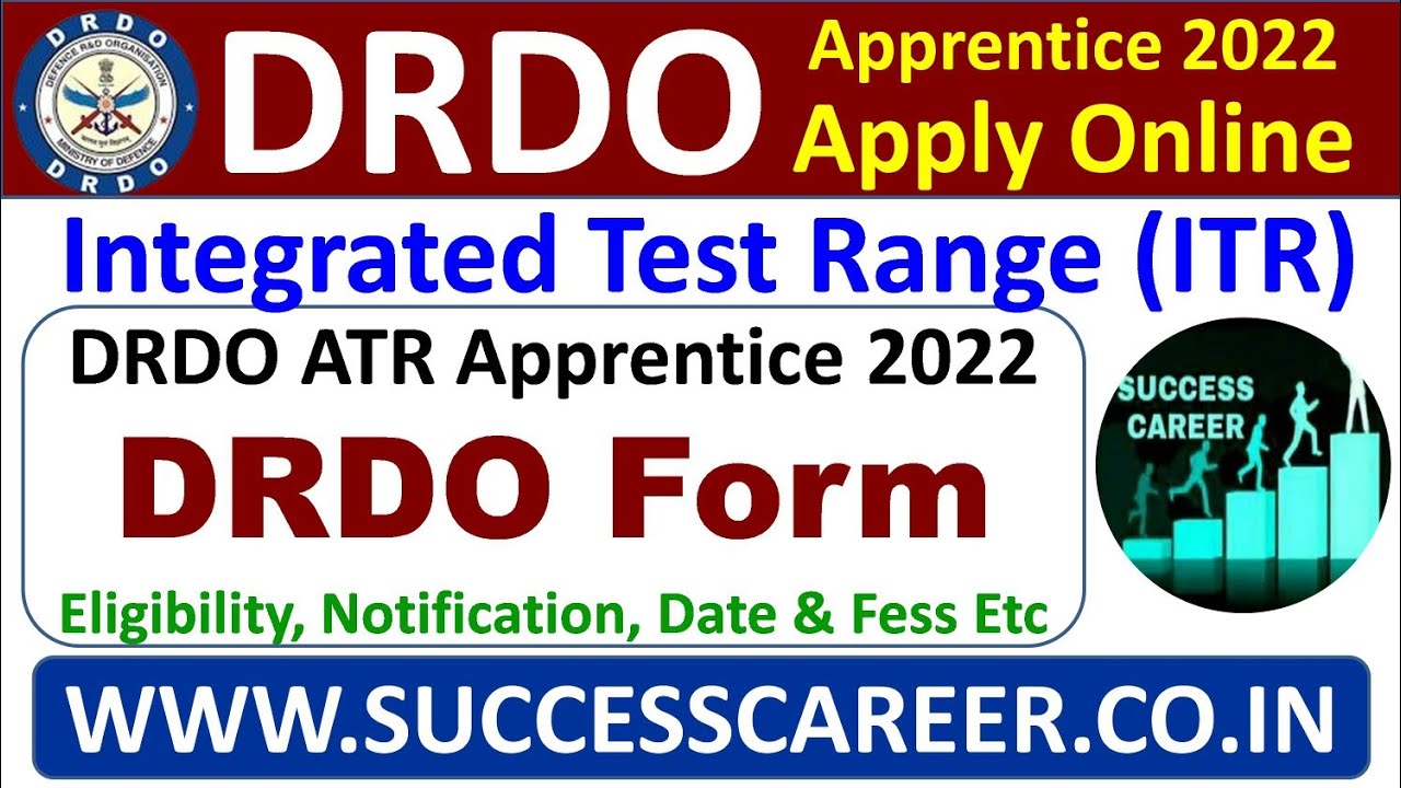 DRDO Apprentice 2022, DRDO ITR Apprentice 2022, DRDO Apprentice Vacancy 2022, DRDO Form 2022