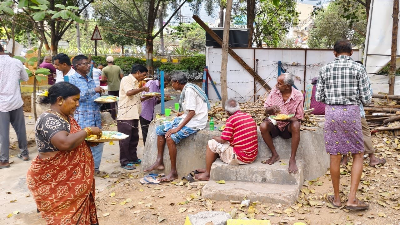 08.03.26 : Nitya Narayana Seva for 110 persons.