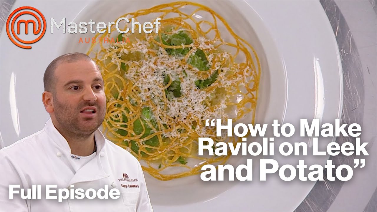 How to make a good Ravioli | S02 E41 | Full Episode | MasterChef Australia