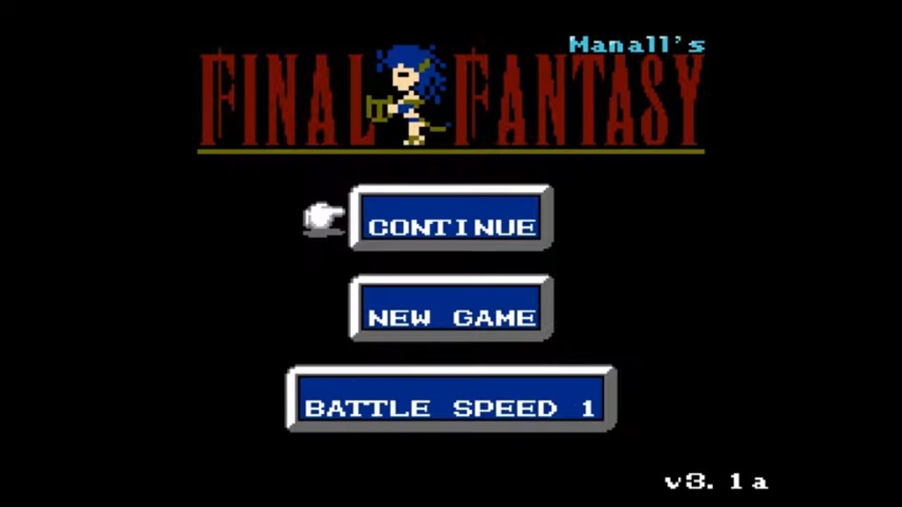 Manall's Final Fantasy 1 (NES ROM Hack) - Part 1: Knocking Garland Down