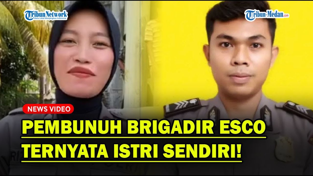 TERBONGKAR SOSOK Pembunuh Brigadir Esco, Ternyata Istri Sendiri❗