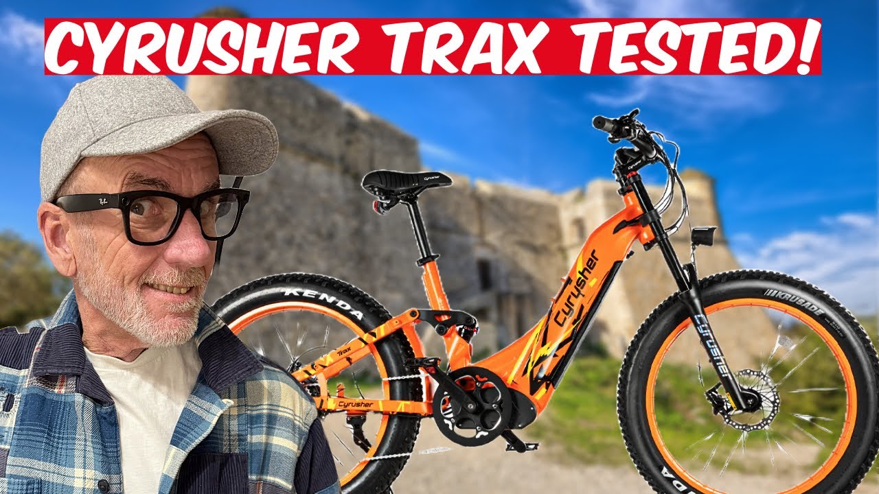 Cyrusher Trax Tested Off Road In Nice, France!