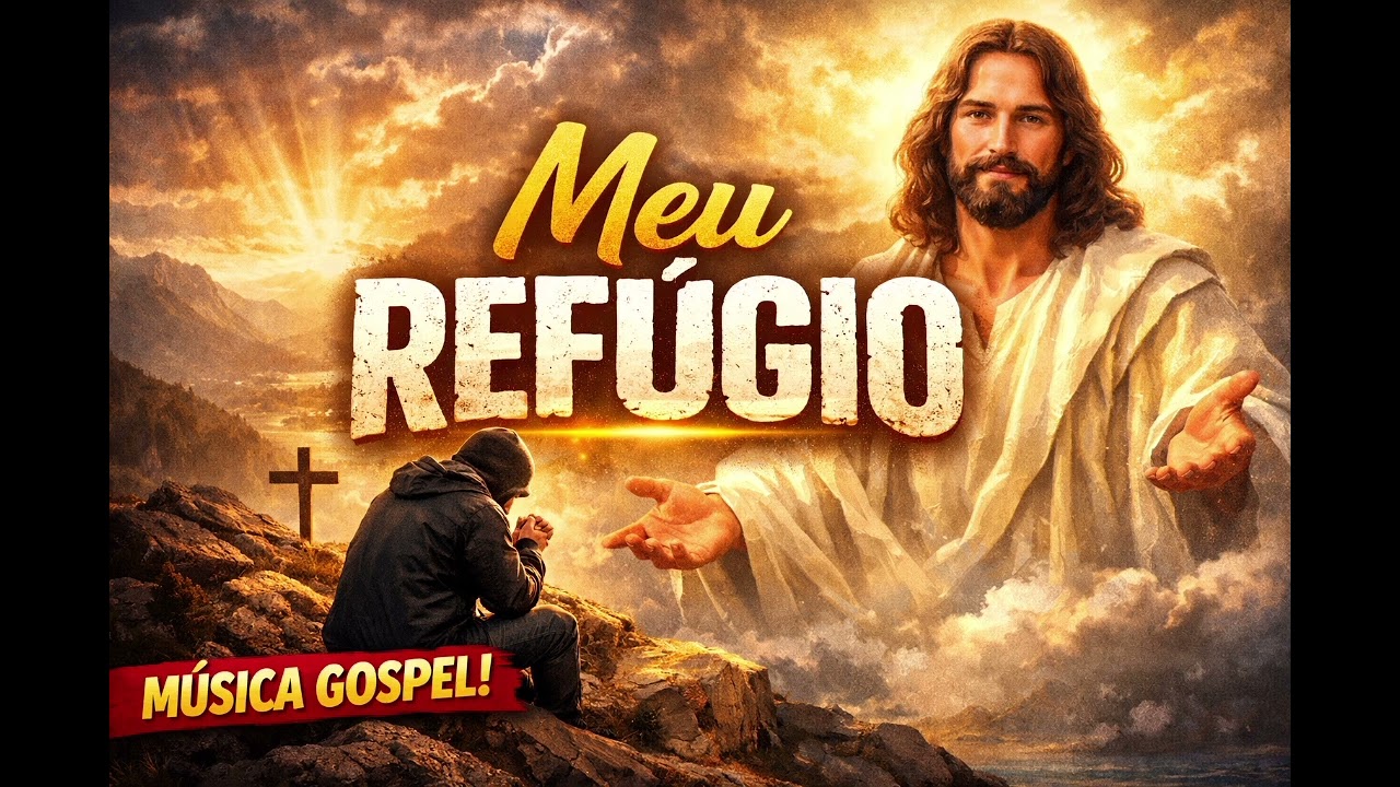 🙏 MEU REFÚGIO | Música Gospel de Adoração e Fé