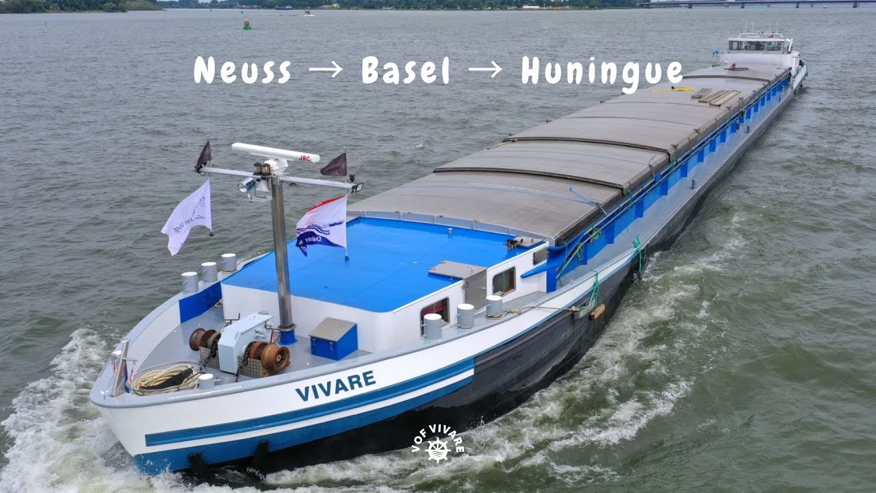 Van Neuss naar Basel en Huningue