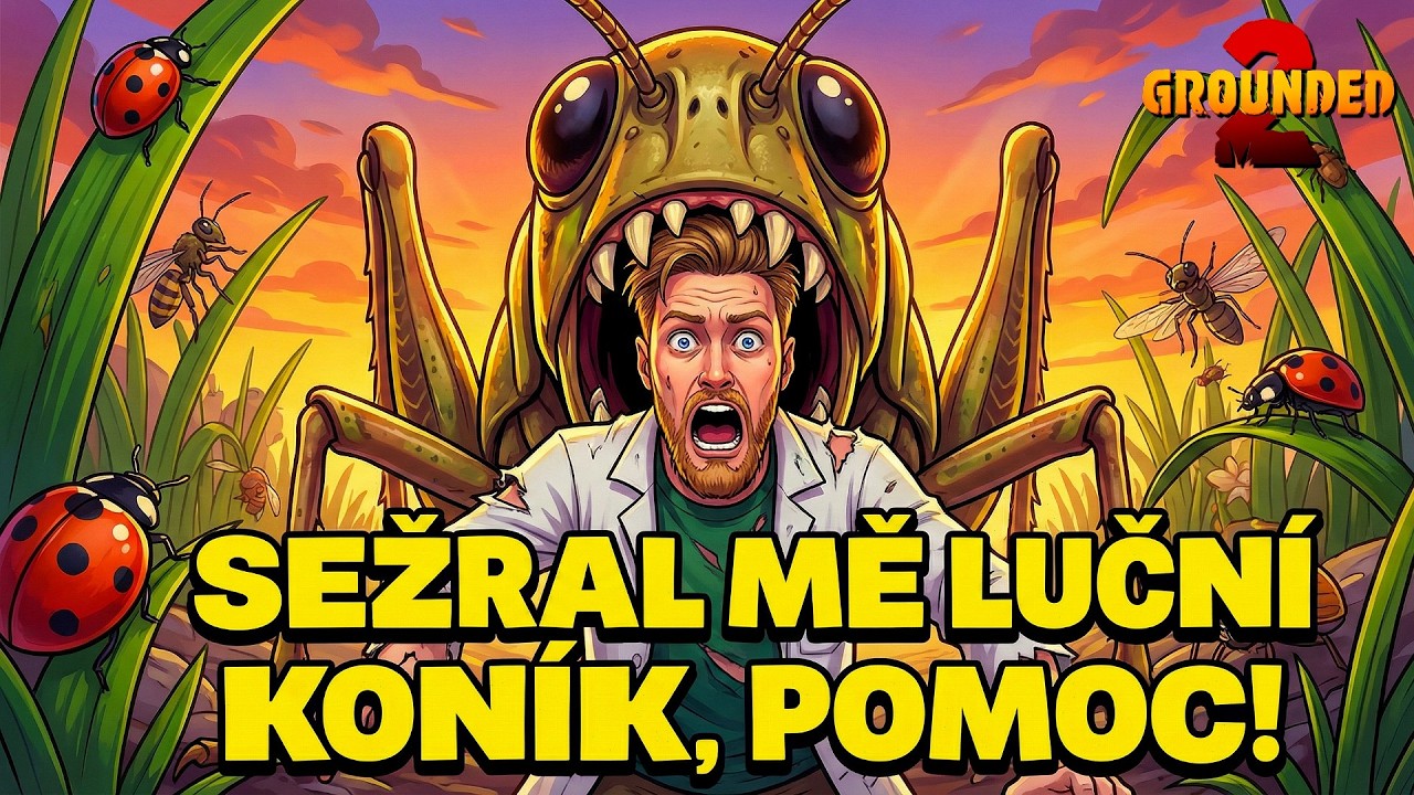 SEŽRAL MĚ LUČNÍ KONÍK! 😱 Nová mapa je ŠÍLENÁ | Grounded 2 CZ #11