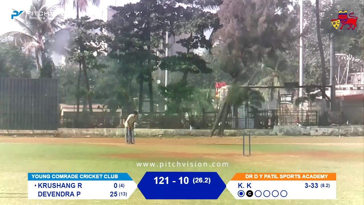 TALIM SHIELD CRICKET TOURNAMENT - 2025 YOUNG COMRADE CRICKET CLUB Vs Dr. D Y PATIL SPORTS CLUB