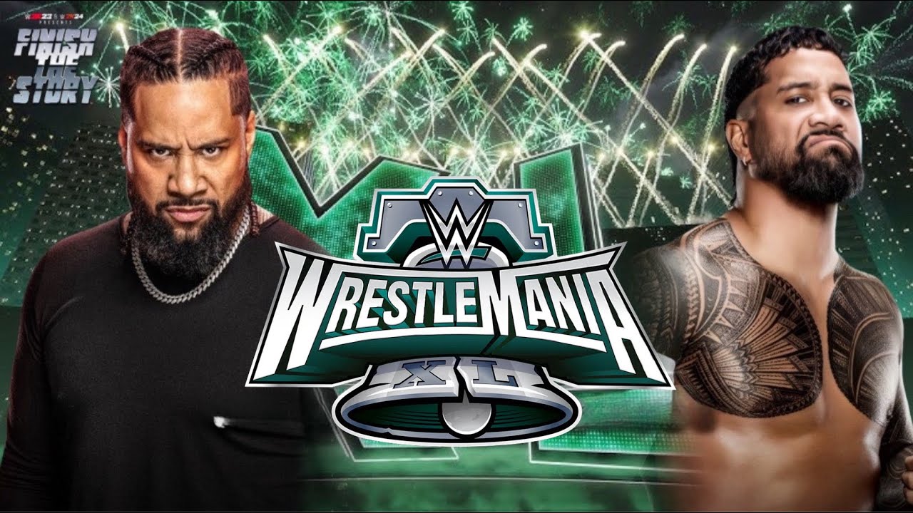 WWE 2K24 - Jey Uso VS Jimmy Uso (BROTHER VS BROTHER: WRESTLEMANIA 40)