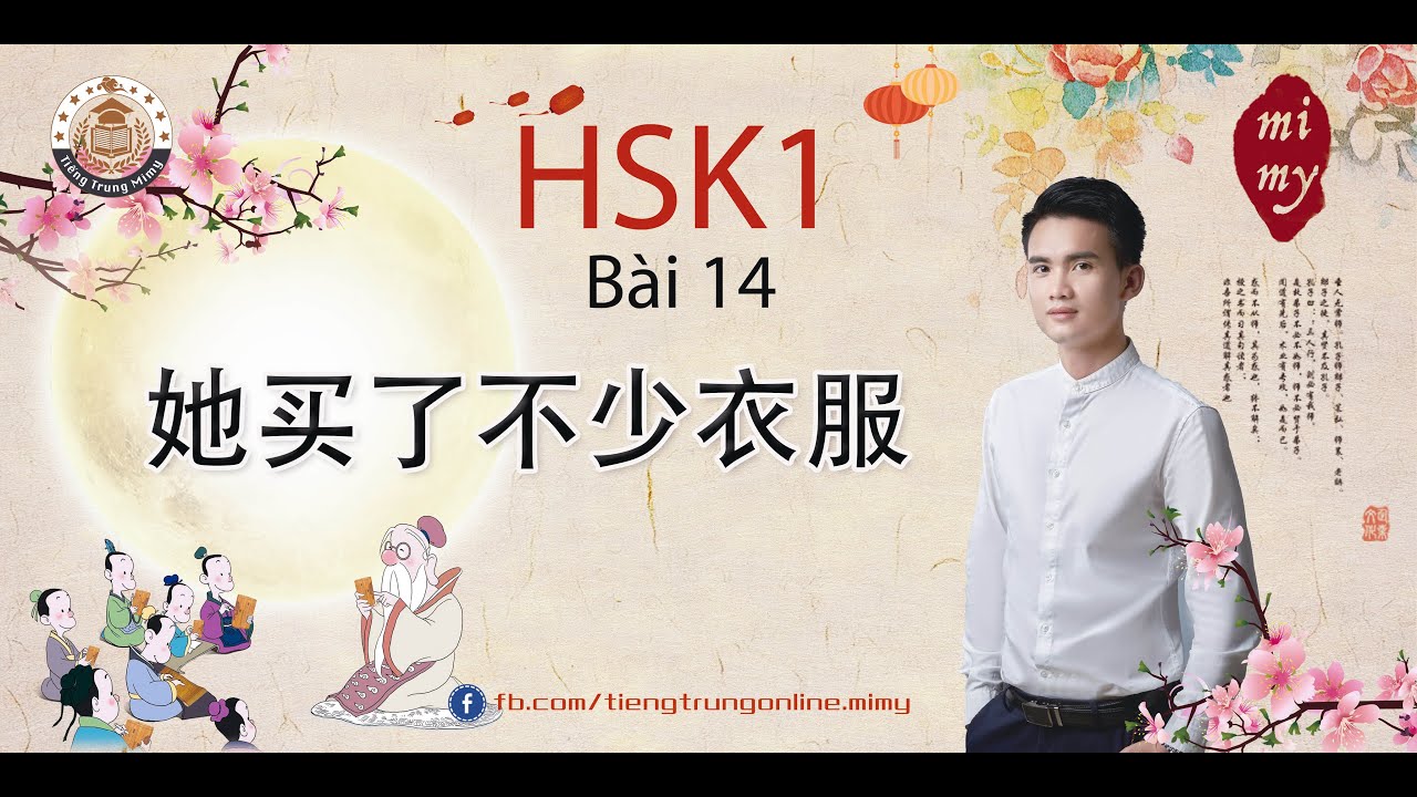 Giáo Trình Chuẩn HSK 1 Bài 14 - Tiếng Trung Mimy