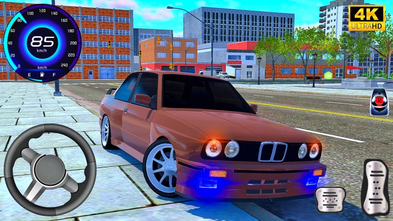 Modified BMW E30 New City Driving in America | Ultra Graphics 😎