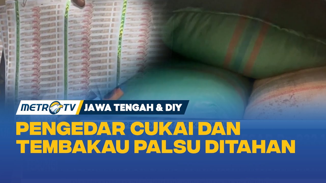 Jaringan Pengedar Pitai Cukai Palsu Ditahan Polisi