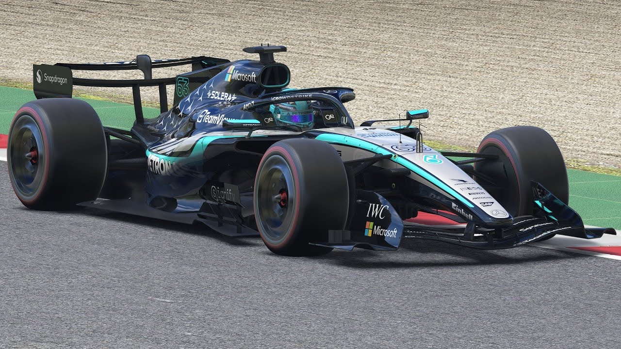 George Russell - Mercedes W17 | F1 2026 - Barcelona Test