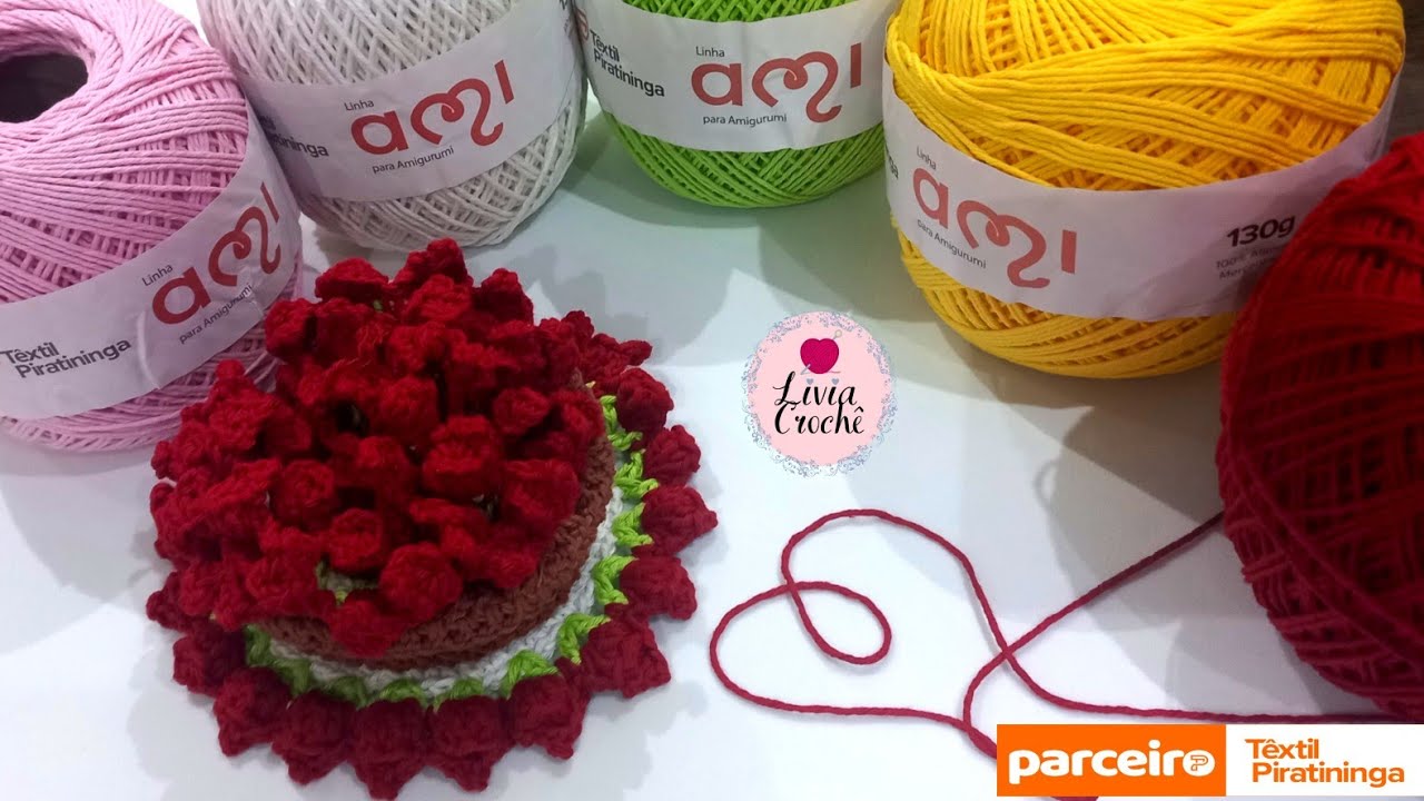 Vasinhos Porta Copos Tulipas #diadasmães #crochê #mesaposta #presente#tulipas#decoracao #mimo