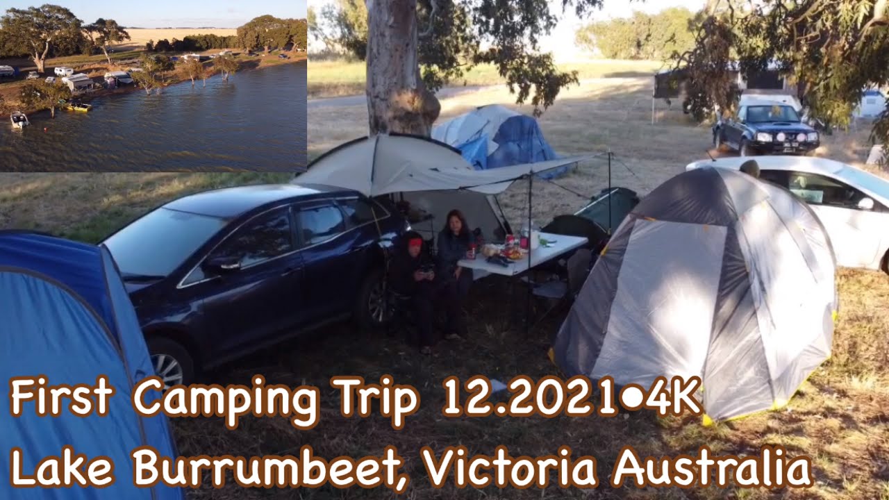 FIRST CAMPING TRIP 12.2021 • 4K • LAKE BURRUMBEET, VICTORIA AUSTRALIA