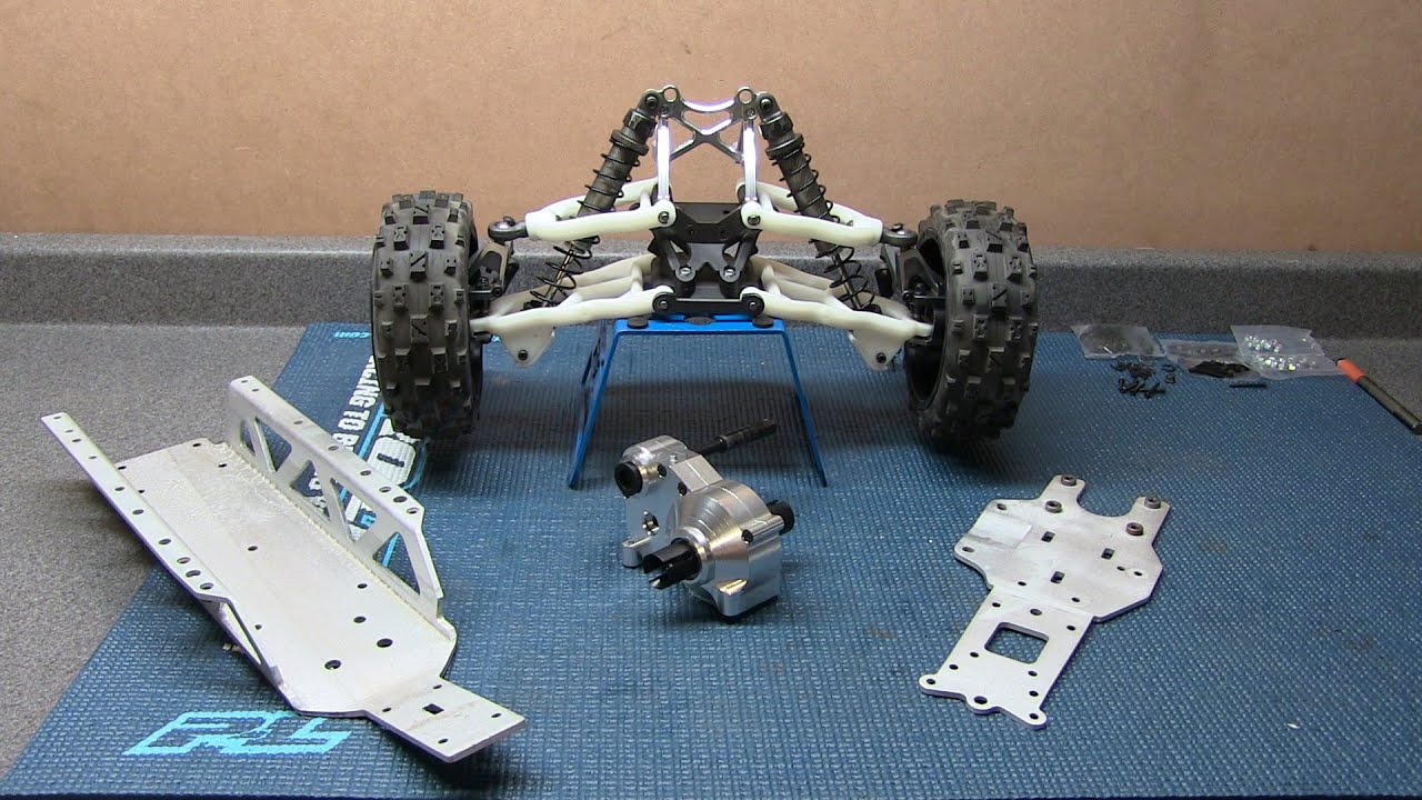 HPI Baja 5B Build Off - Complete Front End & Transmission Update - PT3