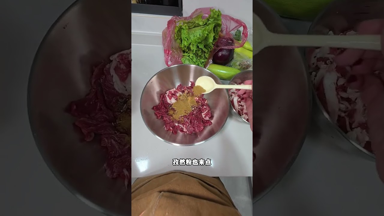 Today s joy comes from the homemade barbecue at home#Food vlog#Daily life of a married