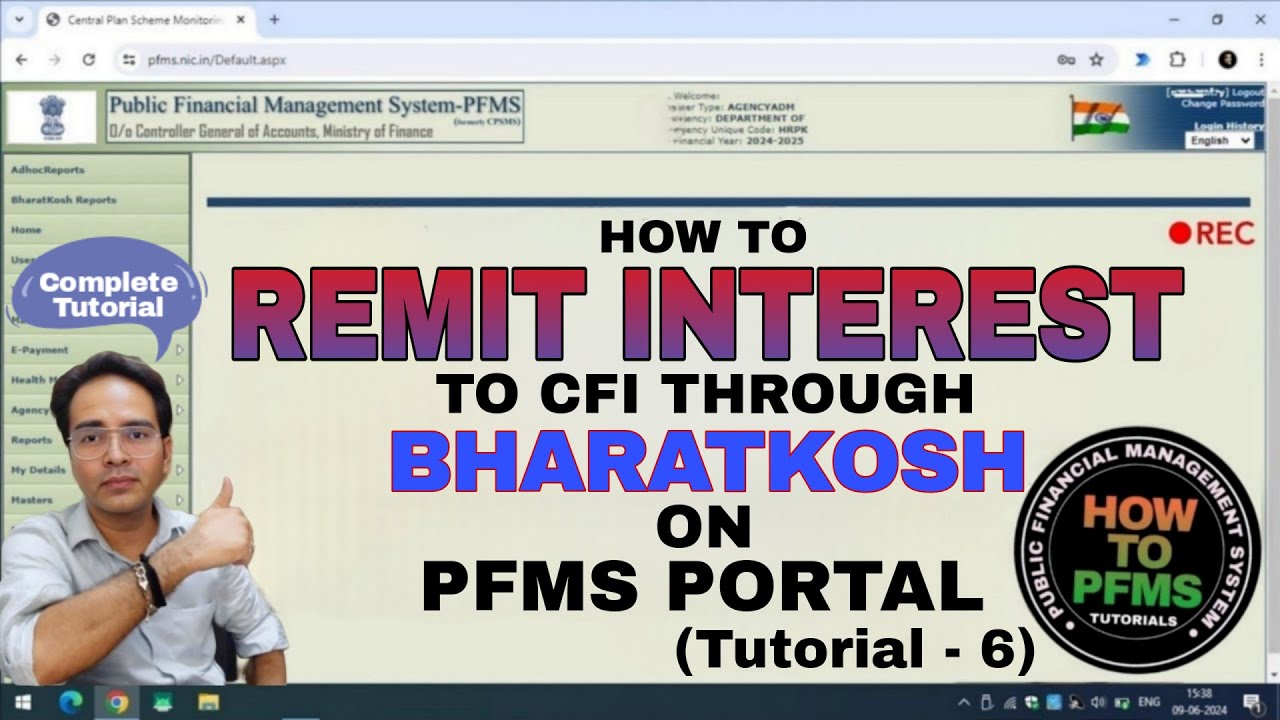 How to remit interest on PFMS Portal through Holding Account - How to PFMS @howtoPFMS