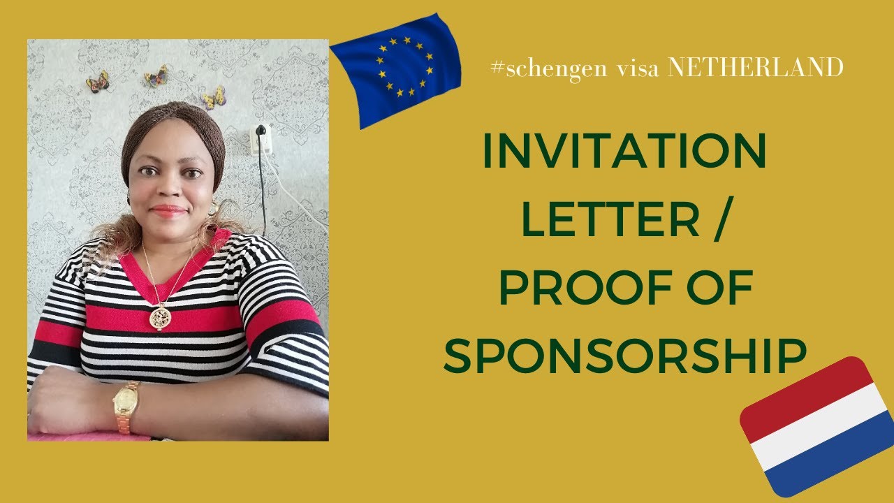 (INVITATION LETTER/ PROOF OF SPONSORSHIP) #Schengen visa