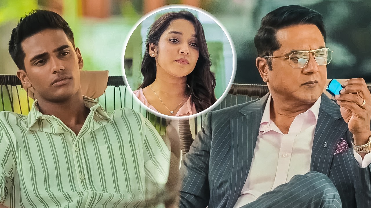 Anikha Surendran Intoducing Pavish Narayan To Her Father Sarath Kumar | @ManaChitraalu
