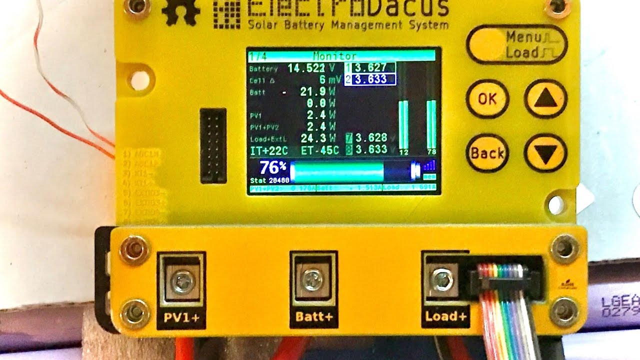 Electrodacus SBMS 40 Three Weeks In