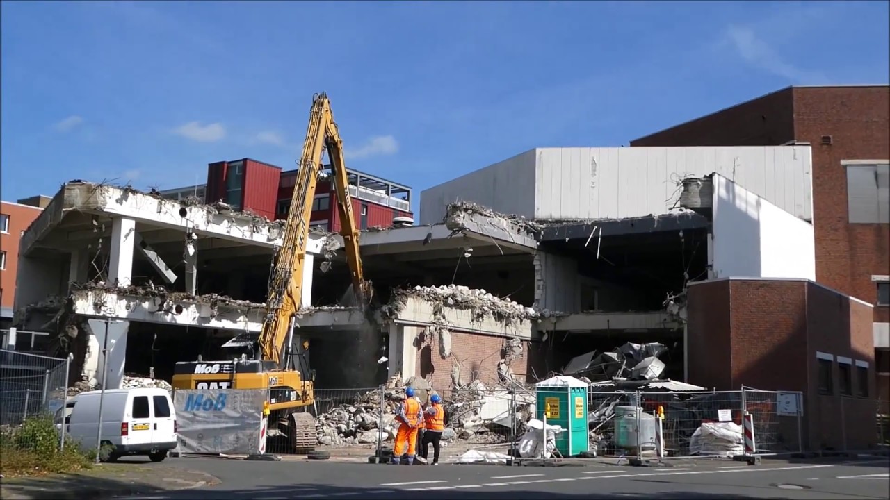 Gronau  Hertie Abriss  timelapse   2018