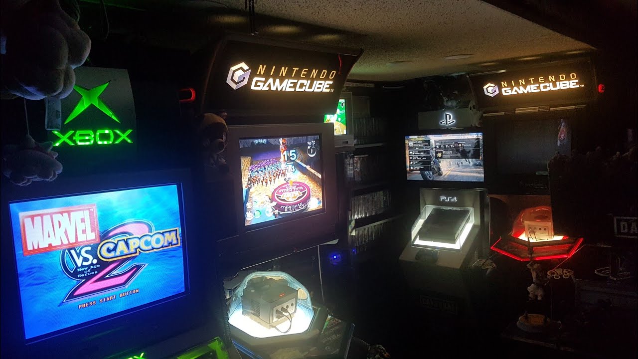 I Got Another Nintendo Gamecube Kiosk!! Red + Blue Versions
