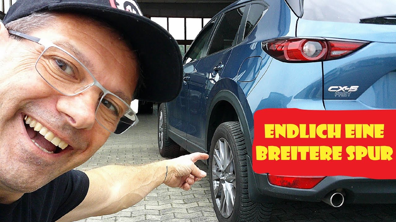Mazda CX5 SPURVERBREITERUNG Spurplatten einbauen @allroundharry
