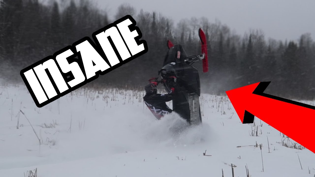 I Got My Ski-Doo Rev To Do Crazy Weelies.