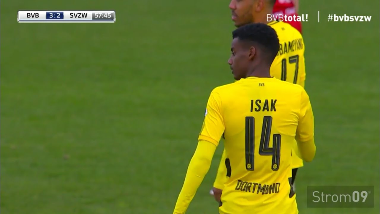 Alexander Isak vs sv Zulte Waregem - 08|01|2018 - HD