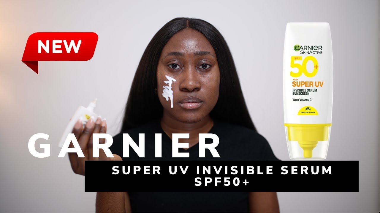 New Garnier Super UV Invisible Serum Sunscreen SPF50+ Review on Oily Skin | Sunscreen Comparison