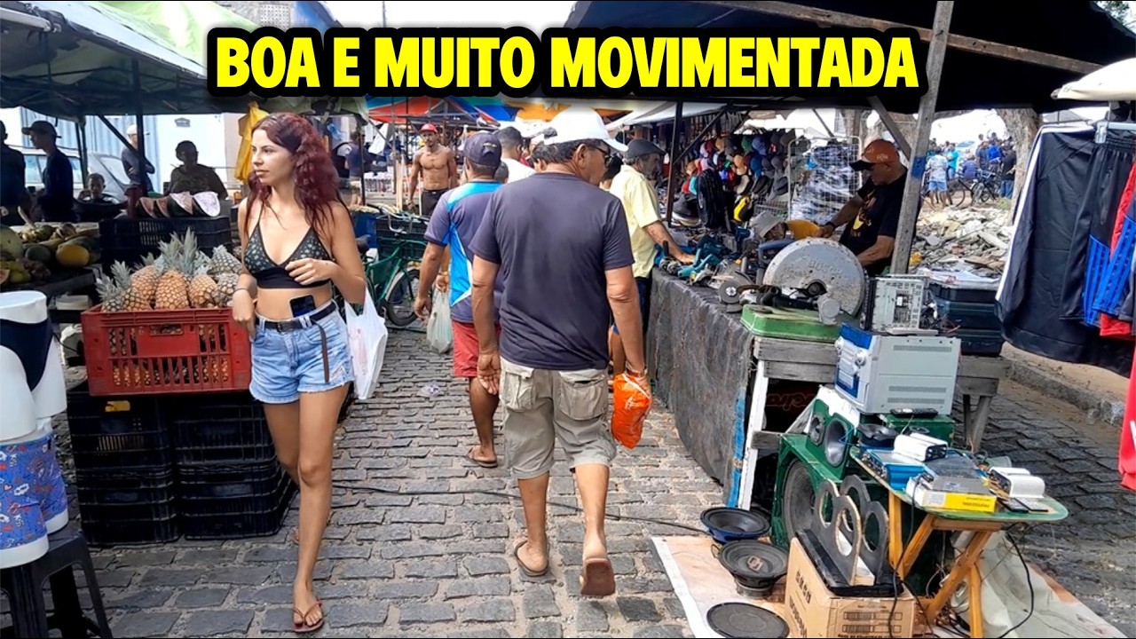ESSA FEIRA DO ROLO &Eacute; MUITO MOVIMENTADA E TEM DE TUDO